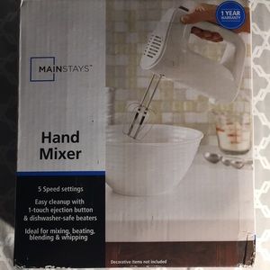 Mainstays hand mixer